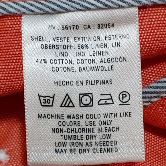 Daughters of the Liberation Linen Cotton Blend Shorts Sz 10 - Picture 6 of 7